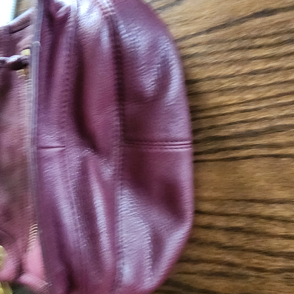 Fossil Burgundy Leather Crossbody Bag - Picture 3 of 5